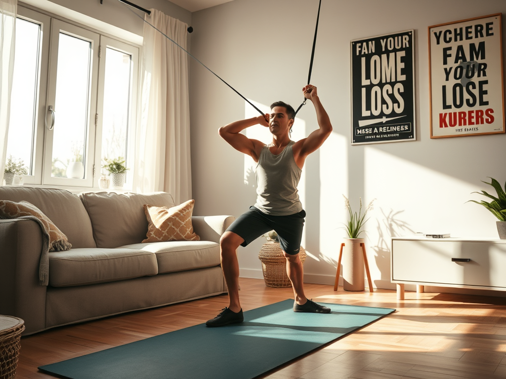 Treino de Resistência: Queime Gordura em Casa