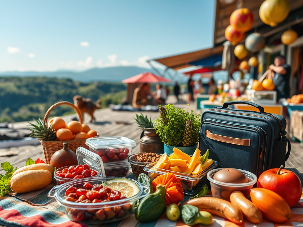 Alimentação Saudável em Viagens: Dicas Sustentáveis